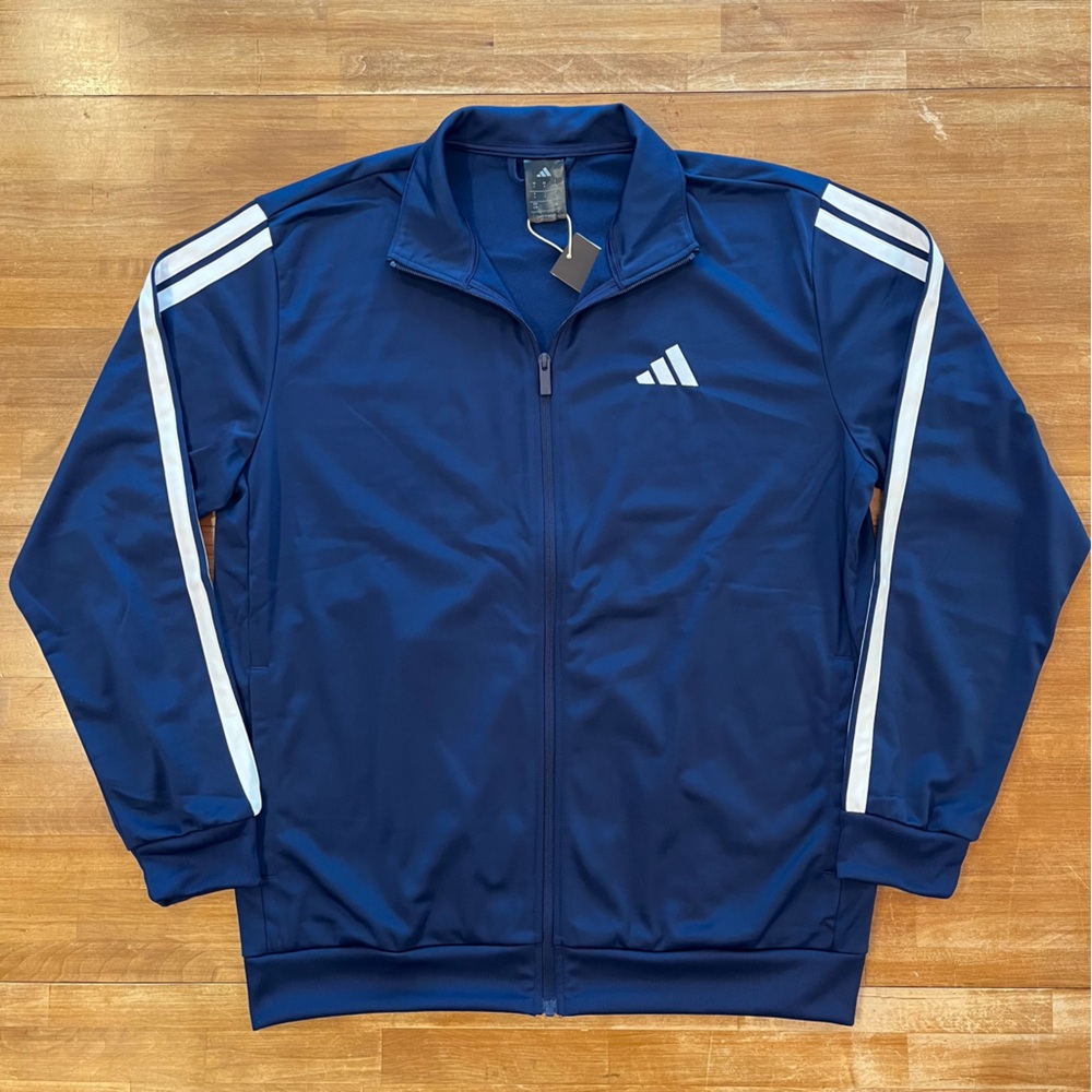 ADIDAS Dark Blue Blue 3-Stripes Track Suit - Picture 2 of 11